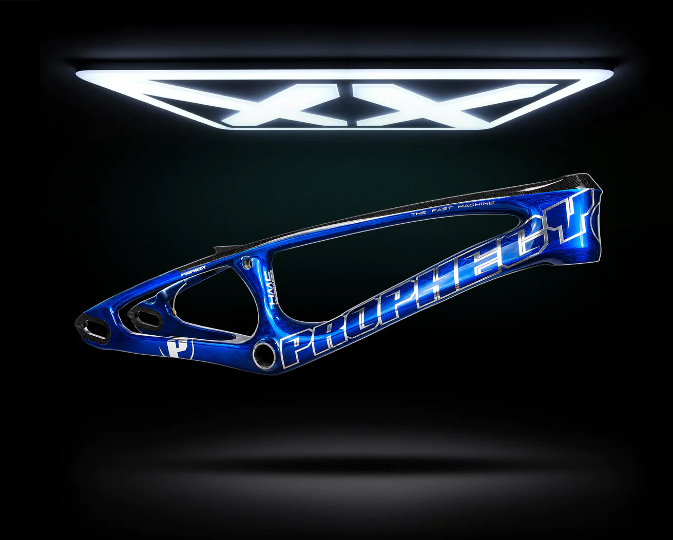 SCUD EVO 3 Crystal Blue & Brushed Chrome