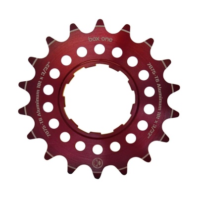 PIÑON BOX ONE RED BMX RACING 18T